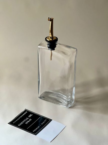 بطری روغن شیشه‌ای ۳۵۰ میل