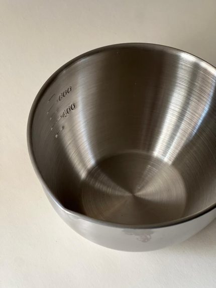 پیمانه استیل قطر ۱۰ سانتی‌متر