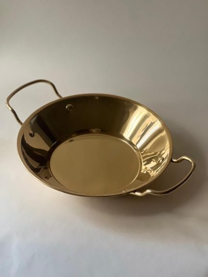 ظرف دسته‌دار استیل گلد