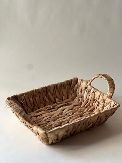 سبد حصیری دست‌ساز