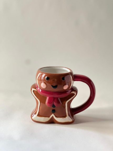 ماگ سرامیکی جینجر قهوه‌ای