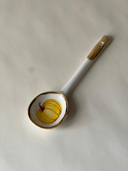 قاشق سوپ‌خوری سرامیکی