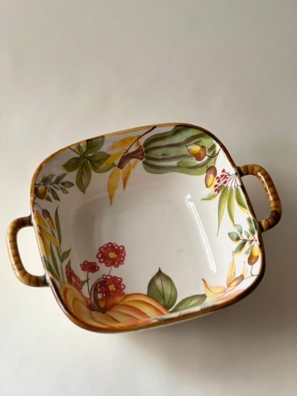 کاسه دو دسته سرامیکی