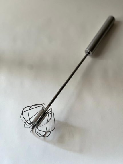 همزن چرخشی دستی استیل