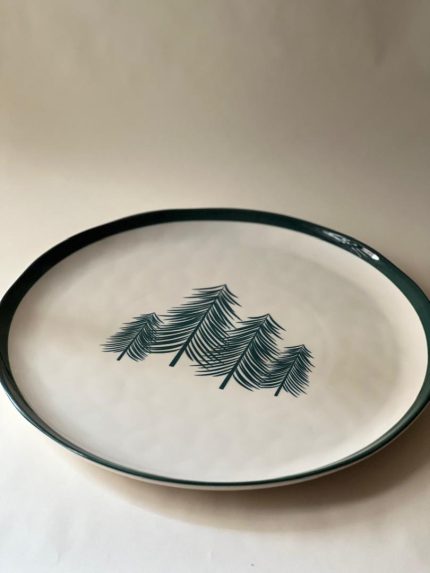 دیس سرامیکی طرح کاج