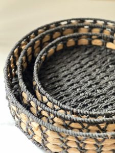 سینی حصیری 3 عددی