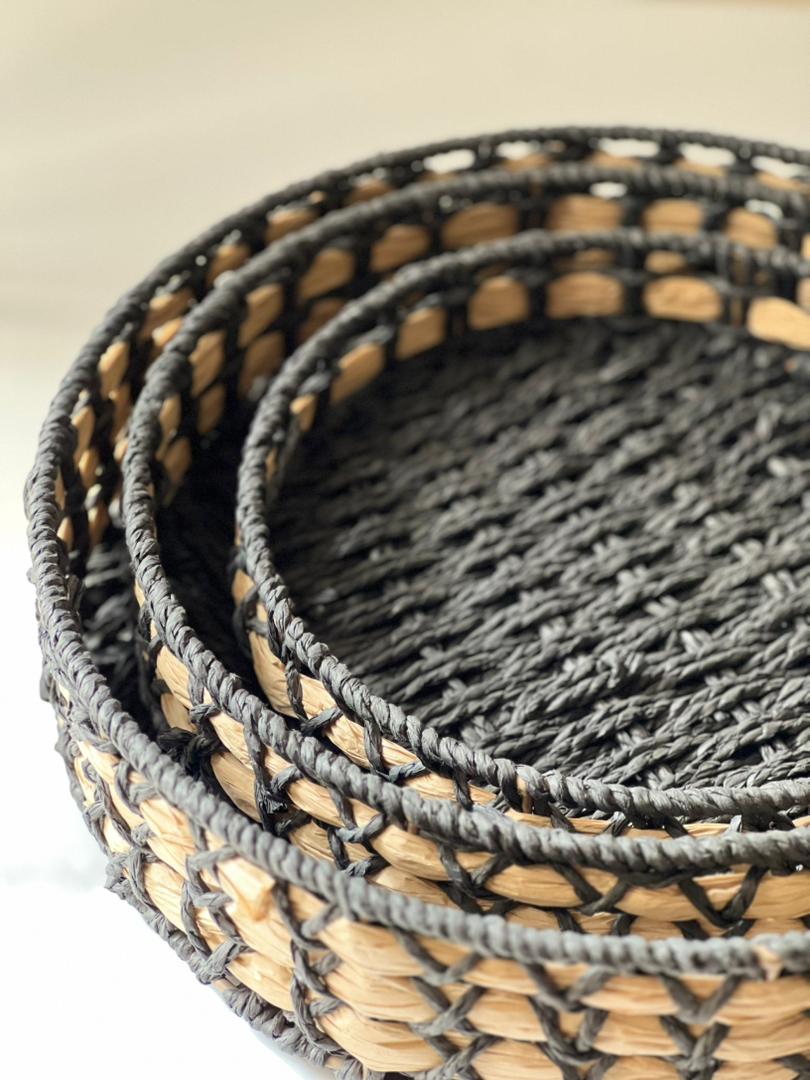 سینی حصیری 3 عددی