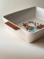 تابه توفری سرامیکی مستطیلی