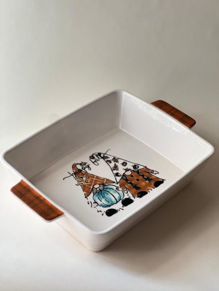 تابه توفری سرامیکی مستطیلی