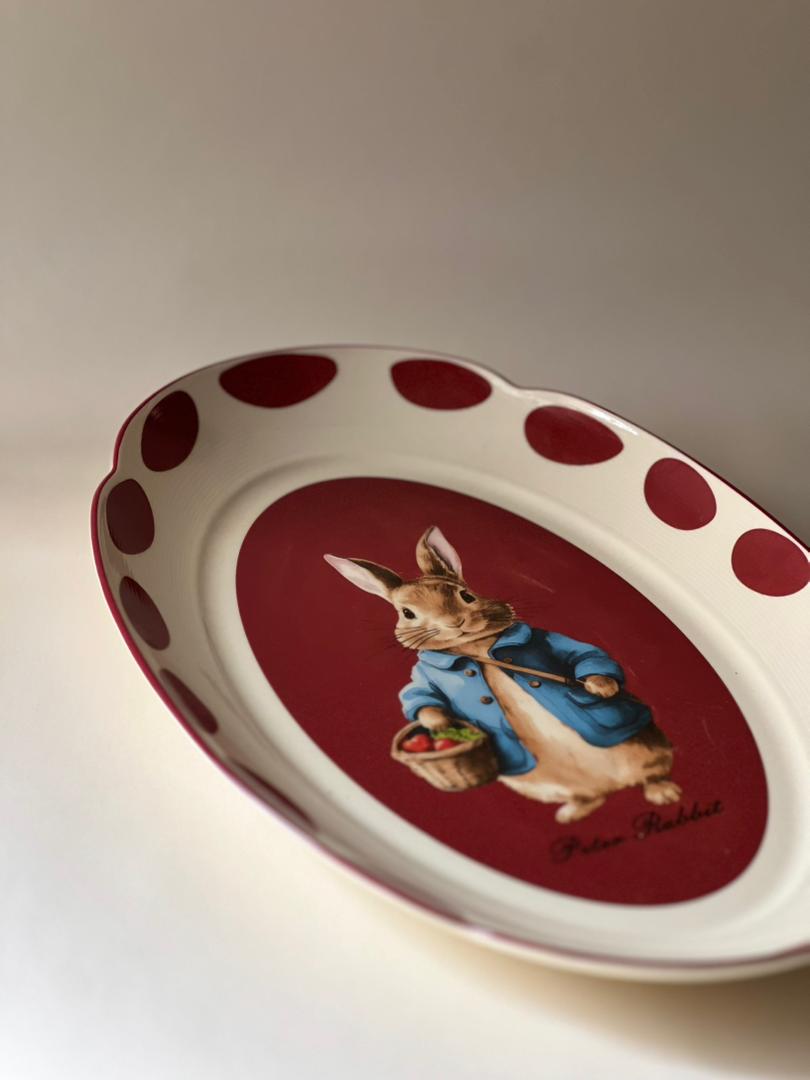 دیس سرامیکی طرح خرگوش