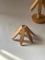 زیرقابلمه‌ای بامبو به همراه استند