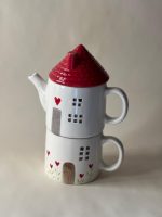 ست قوری و ماگ سرامیکی