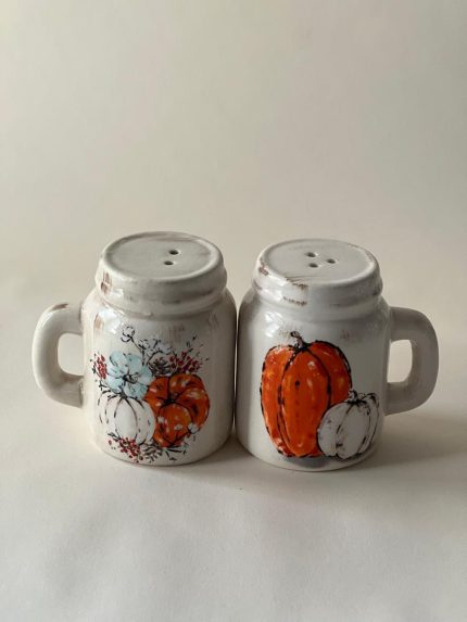 ست ۲ تایی نمک‌پاش سرامیکی