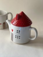 ست قوری و ماگ سرامیکی