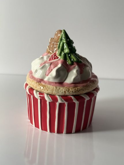 شکلات‌خوری سرامیکی طرح کاپ‌کیک