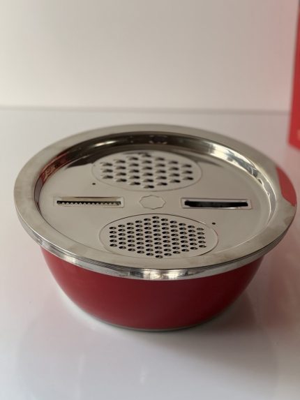 کاسه آبکش رنده‌ای استیل